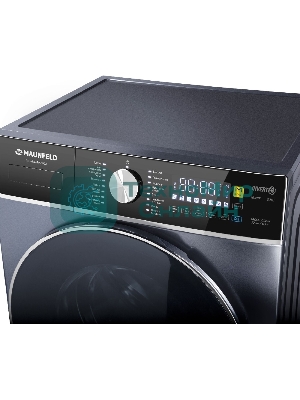 Стирально-сушильная машина Maunfeld MFWD14106SB03 темно-серебристый, загрузка фронтальная 10 кг, 1400 об/мин., класс: В