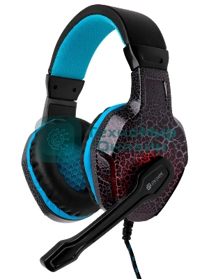 Гарнитура Oklick HS-L400G ZEUS чёрный, проводная, 3.5 мм