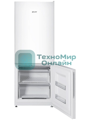 Холодильник Atlant ХМ-4609-101, двухкамерный 182/79л морозилка снизу, капельная система, белый