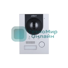 Видеопанель Dahua DHI-VTO2201F-P-S2 цветной сигнал CMOS цвет панели: серебристый