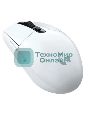 Мышь беспроводная Logitech G304 Lightspeed белый, 12000 dpi, радиоканал, USB, кнопки - 6