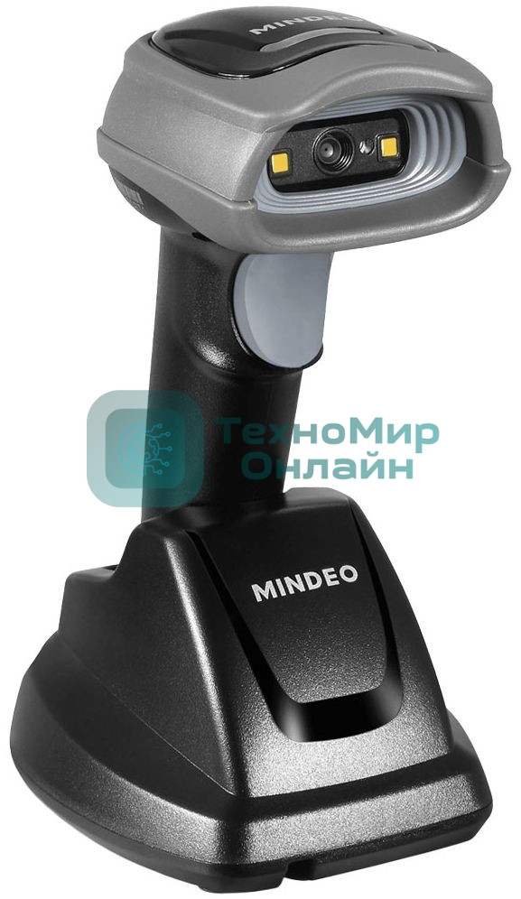 Сканер штрих-кода ручной Mindeo CS2291-HD 2D имидж, беспроводной, USB, Bluetooth, черный