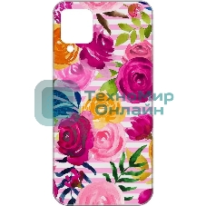 Чехол (клип-кейс) Gresso Air, для Samsung Galaxy A12, прозрачный/рисунок gr17aaae9263