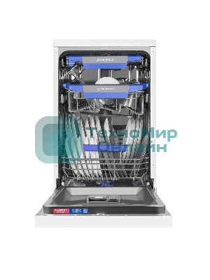 Посудомоечная машина Maunfeld MWF45331W Inverter, белый, 45 см, 10 компл., 44 дБ, класс A+++