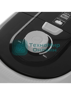 Пылесос IDEAL МП-2000 серый/черный, 450/2200 Вт, уборка сухая, пылесборник контейнер 2 л