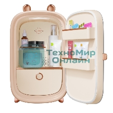 Мини-холодильник для косметики Maunfeld MFF43W бежевый 12.3л