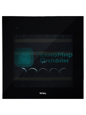 Винный шкаф встраиваемый Korting KFW 604 DB GN