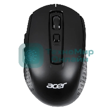 Мышь беспроводная Acer OMR060 черный, 1600 dpi, радиоканал, USB, кнопки - 6