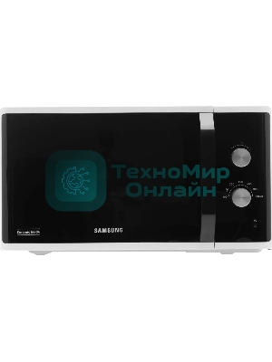 Микроволновая печь Samsung MS23K3614AW белый, 23 л, 800 Вт, переключатели - поворотный механизм
