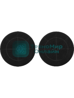 Комплект фильтров Hyundai HCF 00 черный (2шт.)