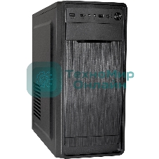 Компьютерный корпус Miditower ExeGate XP-332-UNS450 (ATX, БП UNS450 с вент. 12см, 2хUSB, аудио, черный)