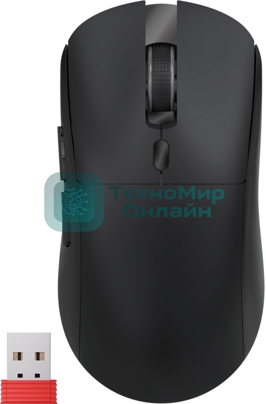 Мышь беспроводная/проводная Defender Stone GM-551 черный, 7200 dpi, радиоканал, Bluetooth, USB, кнопки - 7