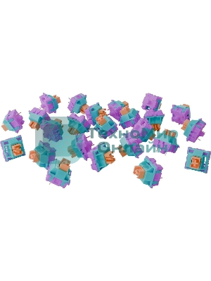 Переключатели Redragon Bullet R фиол.-голуб.,24 шт.