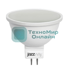 Лампа светодиодная JazzWay PLED-SP JCDR 7Вт 3000К теплый белый GU5.3 520лм 230В