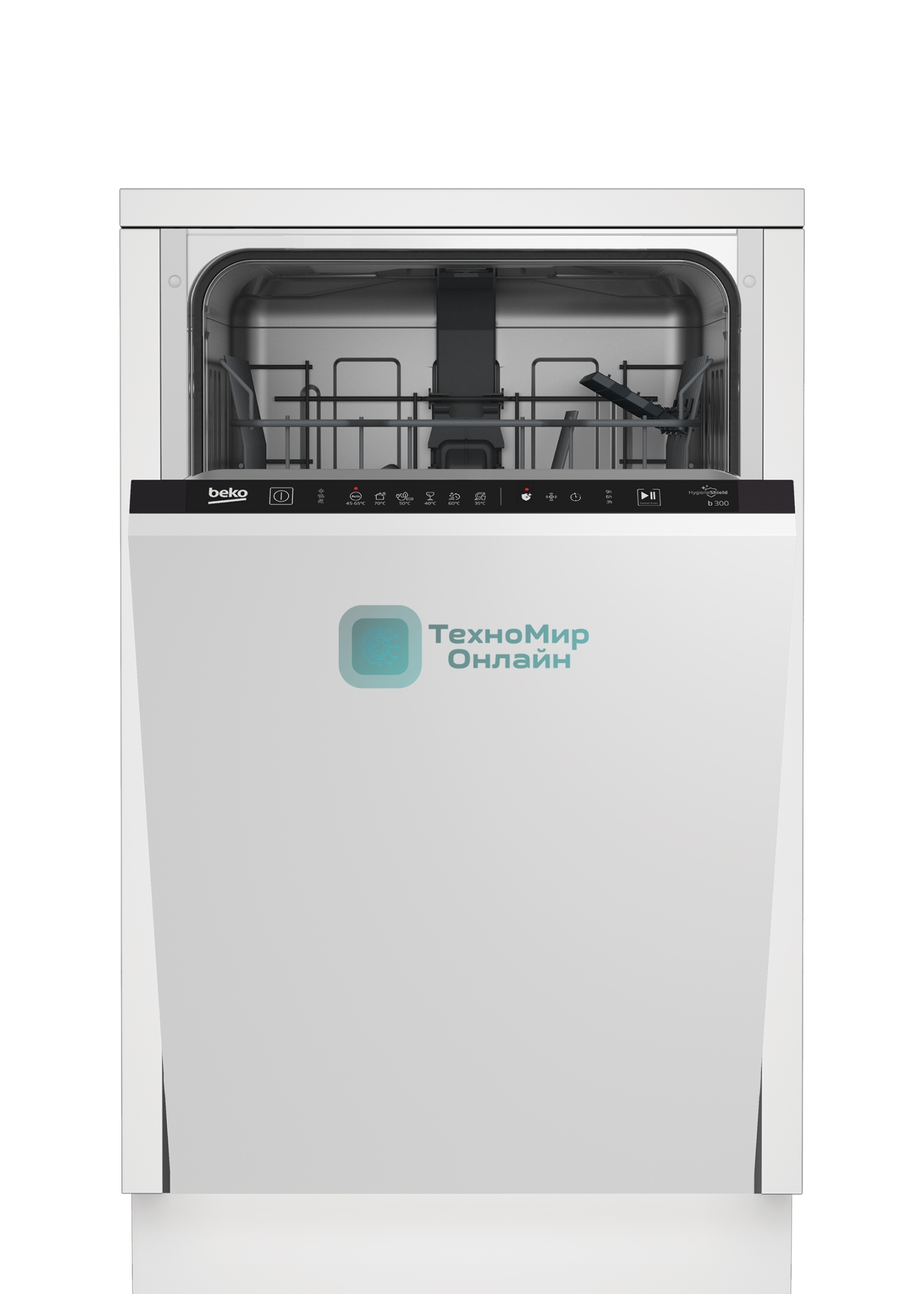 Встраиваемая посудомоечная машина Beko BDIS1SQ021 2100Вт узкая