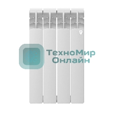 Радиатор биметаллический секционный 500/80/4 боковое подключение