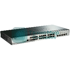 Коммутатор D-Link DGS-1510-28X/A1A, 24×1 Гбит/с + 4×10 Гбит/с SFP+, управляемый