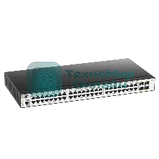 Коммутатор D-Link DGS-3000-52L/B1A, 48×1 Гбит/с + 4×1 Гбит/с SFP, управляемый
