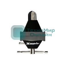 Тиски настольные Matrix многофункциональные, смен.насадка-хомут для дрели, шарнирный механизм