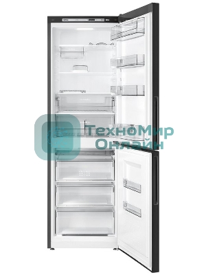 Холодильник Atlant ХМ-4621-151 черный металлик двухкамерный 205/119л морозилка снизу. капельная система