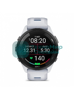 Смарт-часы Garmin Forerunner 265 белый 46,1мм