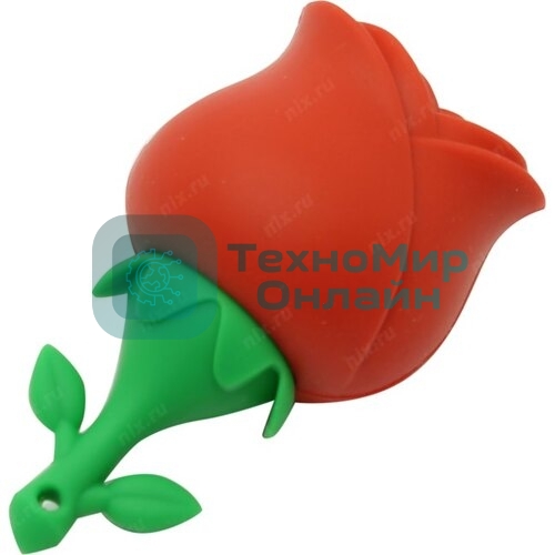 Флешка USB Smartbuy Wild Rose (SB32GbRose), 32Gb, USB 2.0, R/W 25/15, красная Роза