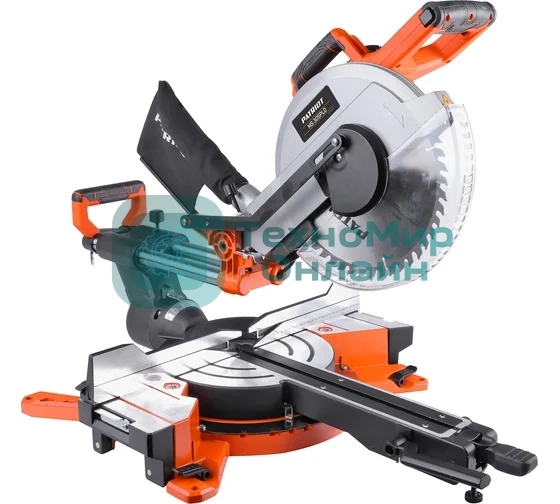 Торцовочная пила Patriot MS 305PLD 1800Вт 4200об/мин d=305мм