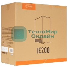 Компьютерный корпус PCCooler IE200 WH, Tempered Glass Full Tower, белый, TG, SPCC, 1x120мм ARGb E-ATX, ATX, mATX, mITX 180/380/220мм 4x2.5