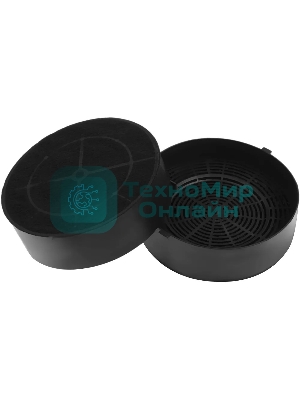 Комплект фильтров Hyundai HCF 00 черный (2шт.)