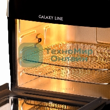 Аэрогриль Galaxy Line GL2523 черный, 2000 Вт, 13 л, сенсор, 10 программ