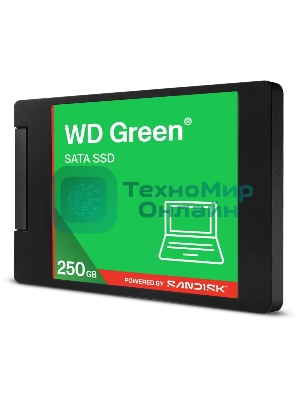 Накопитель SSD 250Gb WD Green, 2.5