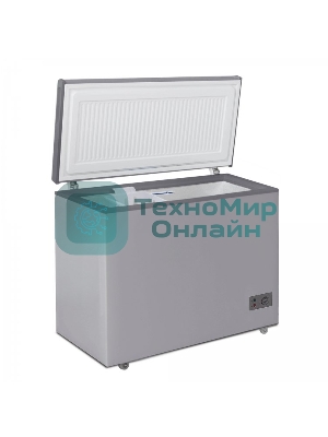Морозильный ларь Бирюса Б-M210KX, металлик, 200л