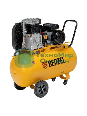 Компрессор воздушный Denzel рем. привод BCI 2200/100, 2,2 кВт, 100 л, 420 л/мин