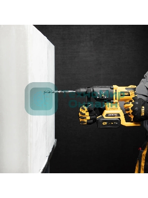 Бур по бетону Denzel двойная спираль, Cobalt W-tip, 16x210 мм, SDS PLUS