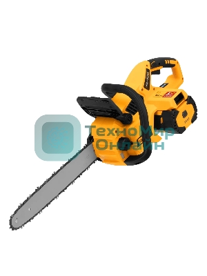 Пила цепная аккумуляторная бесщет. Denzel RCS 400-62, 400 мм, Li-ion, 62В