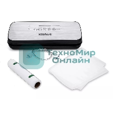 Вакуумный упаковщик Kitfort KT-1502-2 110Вт черный/серый