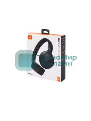 Беспроводные наушники JBL Tune 520BT черный, накладные, Bluetooth, быстрая зарядка