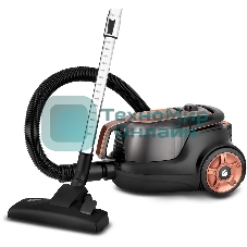 Пылесос Vitek VT-8117(BK) коричневый/черный, 450/2200 Вт, уборка сухая, пылесборник циклонный фильтр, 2,5 л