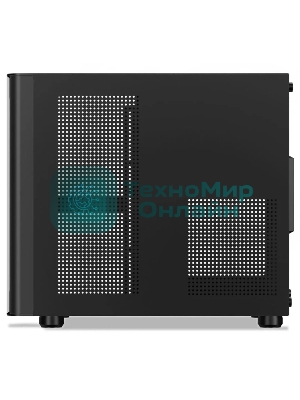 Компьютерный корпус Bloody BD-CC104 черный без БП mATX 5x120мм 1xUSB 2.0 1xUSB 3.0 audio