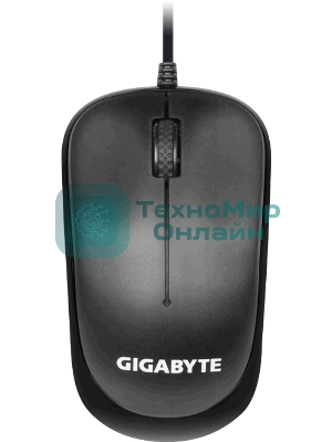 Комплект клавиатура+мышь Gigabyte GK-KM6300 проводной, USB, 1000 DPI, чёрный