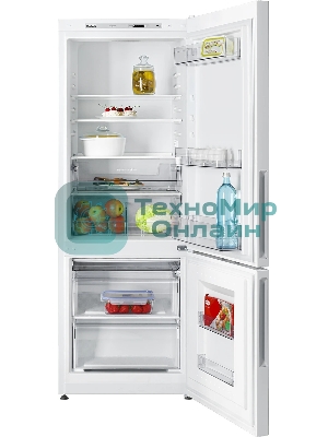 Холодильник Atlant ХМ-4611-101 белый двухкамерный 205/79 л морозилка снизу, капельная система
