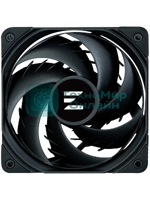 Вентилятор для корпуса Zalman ZM-AF120 черный, 120 мм, 2000 об/мин, 29.7 дБ, 4 pin