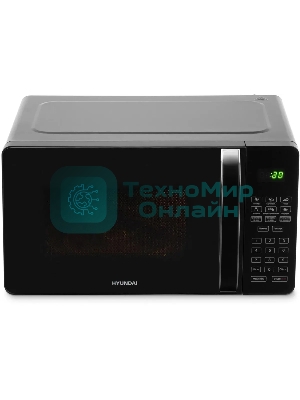 Микроволновая печь Hyundai HYM-D2076 черный, 20 л, 700 Вт, переключатели - сенсор