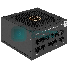 Блок питания 650W ExeGate 80 PLUS® GOLD 650VSP FС (ATX3.0, APFC, КПД 90% (80 PLUS Gold), 120мм fan, 24pin, 2x(4+4)pin, PCIE5.0/12VHPWR, 2xPCI-E, 6xSATA, 3xIDE, 1xFDD, Full Cable Management, black, Color box)