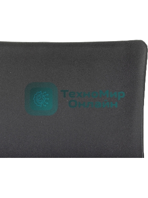 Кресло компьютерное Бюрократ CH-695NSL черный, экокожа, крестов. металл хром