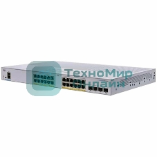 Коммутатор Cisco Catalyst C1000FE-24P-4G-L, 24×LAN + 4×1 Гбит/с