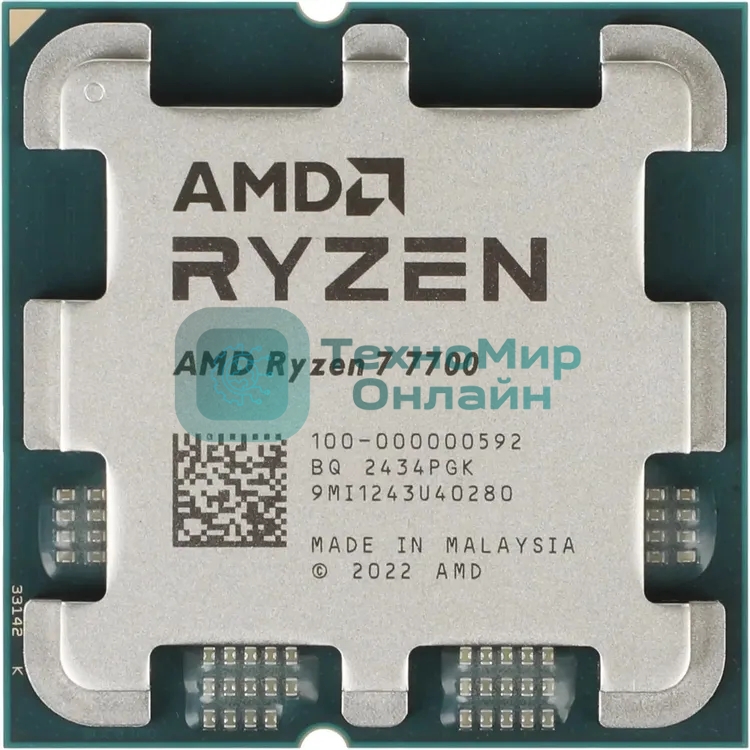 Процессор AMD Ryzen 7 7700 Soc-AM5 3.8GHz OEM