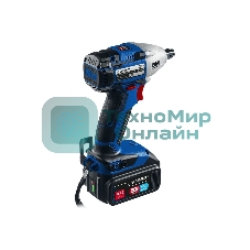 Гайковерт Зубр 20В бесщеточный, 2 АКБ (4А·ч), в кейсе, Профессионал. Gb-250-42