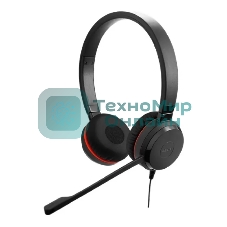 Гарнитура Jabra Evolve 20 SE Stereo MS чёрный, проводная, USB