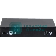 Коммутатор Dahua DH-CS4006-4ET-60 (L2) 4x100 Мбит/с 2xКомбо(1000BASE-T/SFP) 30W управляемый